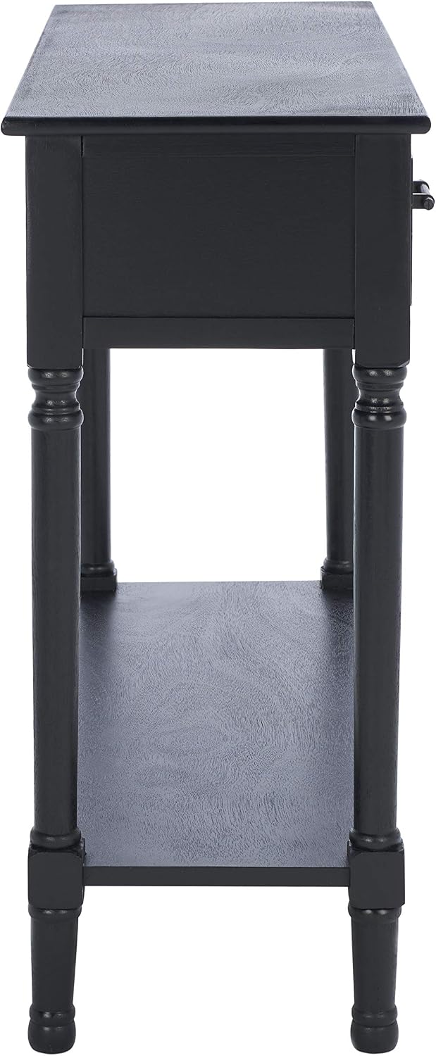 Safavieh Home Collection Peyton Black 2-Drawer Console Table CNS5704B