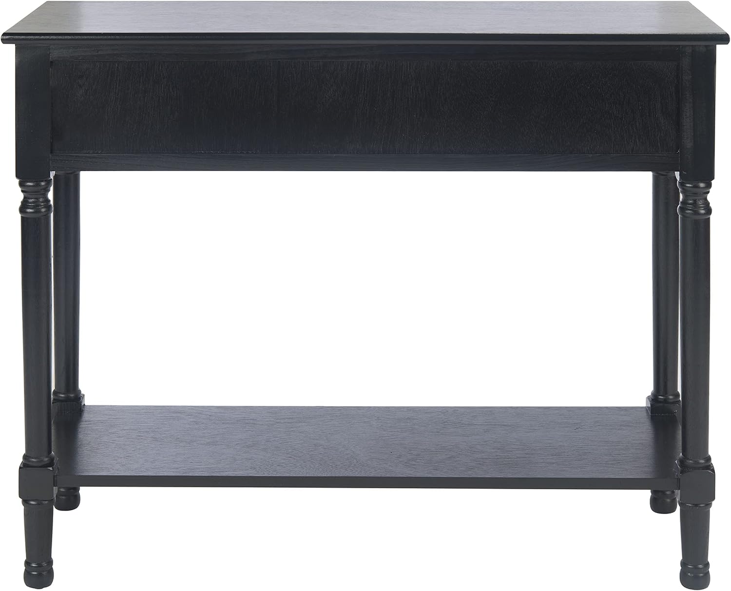 Safavieh Home Collection Allura Black 2-Drawer Bottom Shelf Console Table