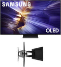 Samsung QN48S90FAEXZA 48 Inch 4K OLED Smart TV with a Kanto R300 Recessed Low Profile Full Motion Wall Mount (2025)