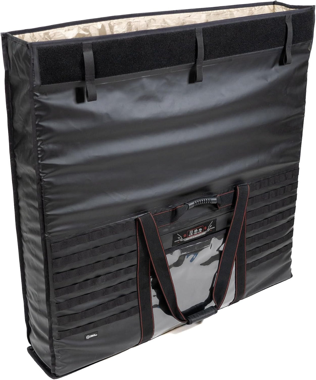 Mission Darkness Dry Shield Eclipse Faraday Bag for Solar Panels & Extra-Large Electronics // Military-Grade RF Shielding Waterproof Case for EMP CME Protection Preppers Personal Security