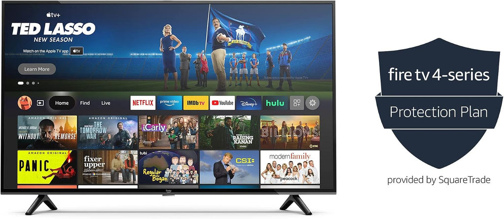 Amazon Fire TV 55' 4-Series, 4K UHD smart TV with 4-Year Protection Plan