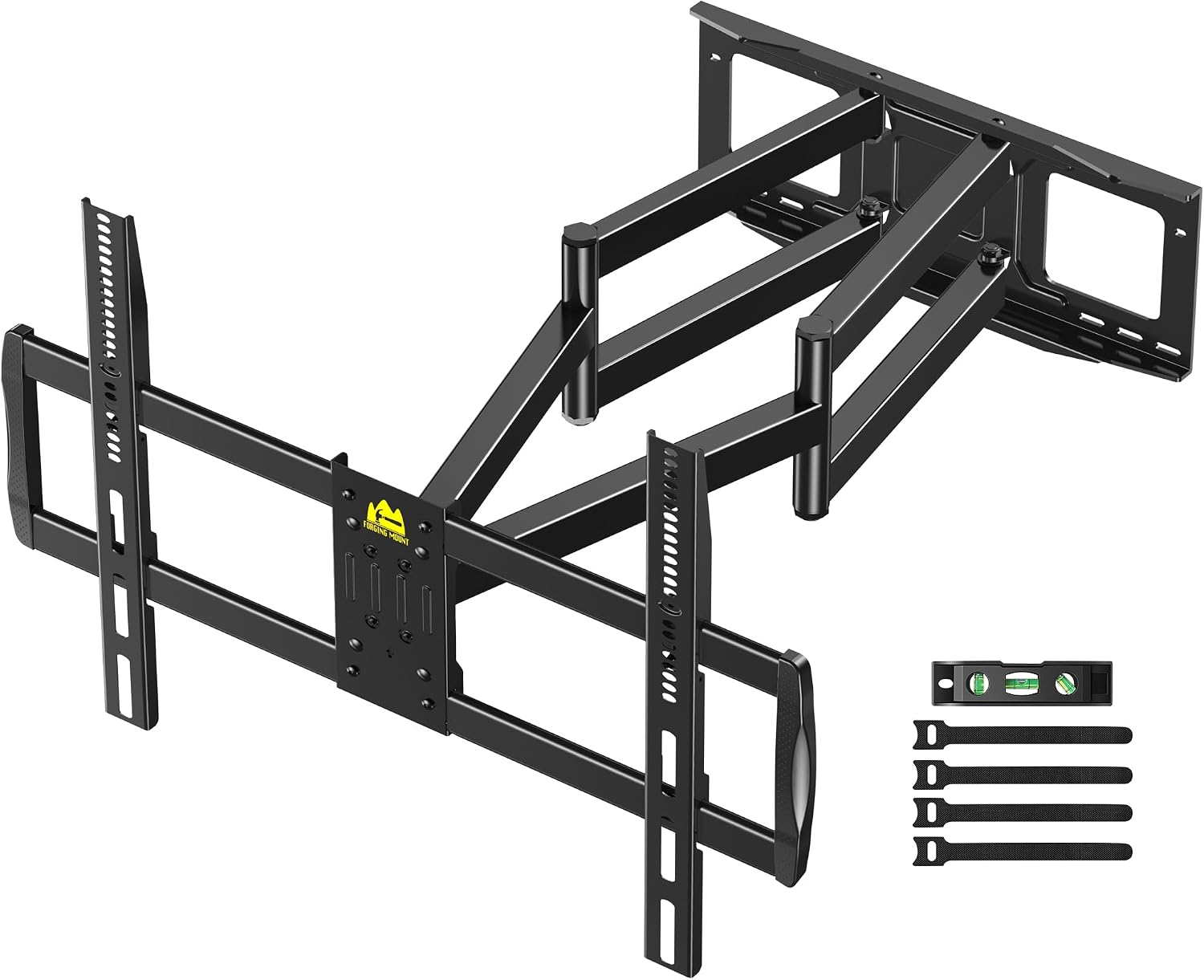 FORGING MOUNT Heavy Duty XXL Full Motion TV Wall Mount for 55-120 inch Extra Large TVs 98' 100',Holds 275 lbs, Max VESA 900x600, 42.9' Extension Long Arm TV Mount Swivel,Tilt,Preassembled,16-24' Studs