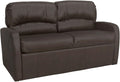 RecPro Charles Collection 60' RV Jack Knife Sofa w/Arms | Sleeper Sofa | Couch | Living Room (Slideout) Furniture | Camper | Chestnut