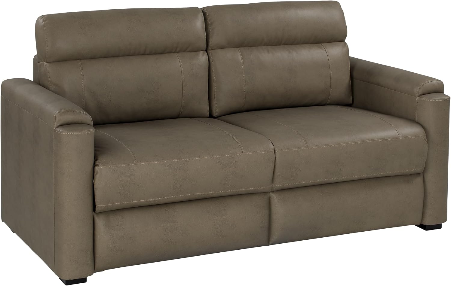 Thomas Payne 68' Grummond RV Tri-Fold Sofa with PolyHyde Fabric, Couch-to-Bed Conversion, Removeable Back, Easy Installation for Travel Trailers, 5th Wheels and Motorhomes - 2020128147