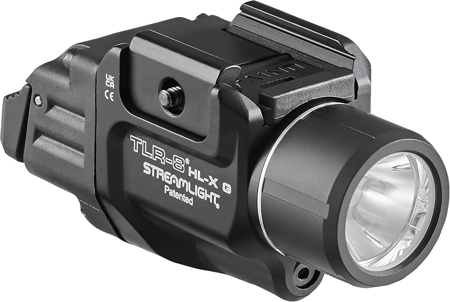 Streamlight 69475 TLR-8 HL-X G USB 1000-Lumen Weapon Rail-Mounted Rechargeable Tactical Flashlight with Integrated Green Aiming Laser, Includes Key Kit, Tool, and Rechargeable Battery, Black
