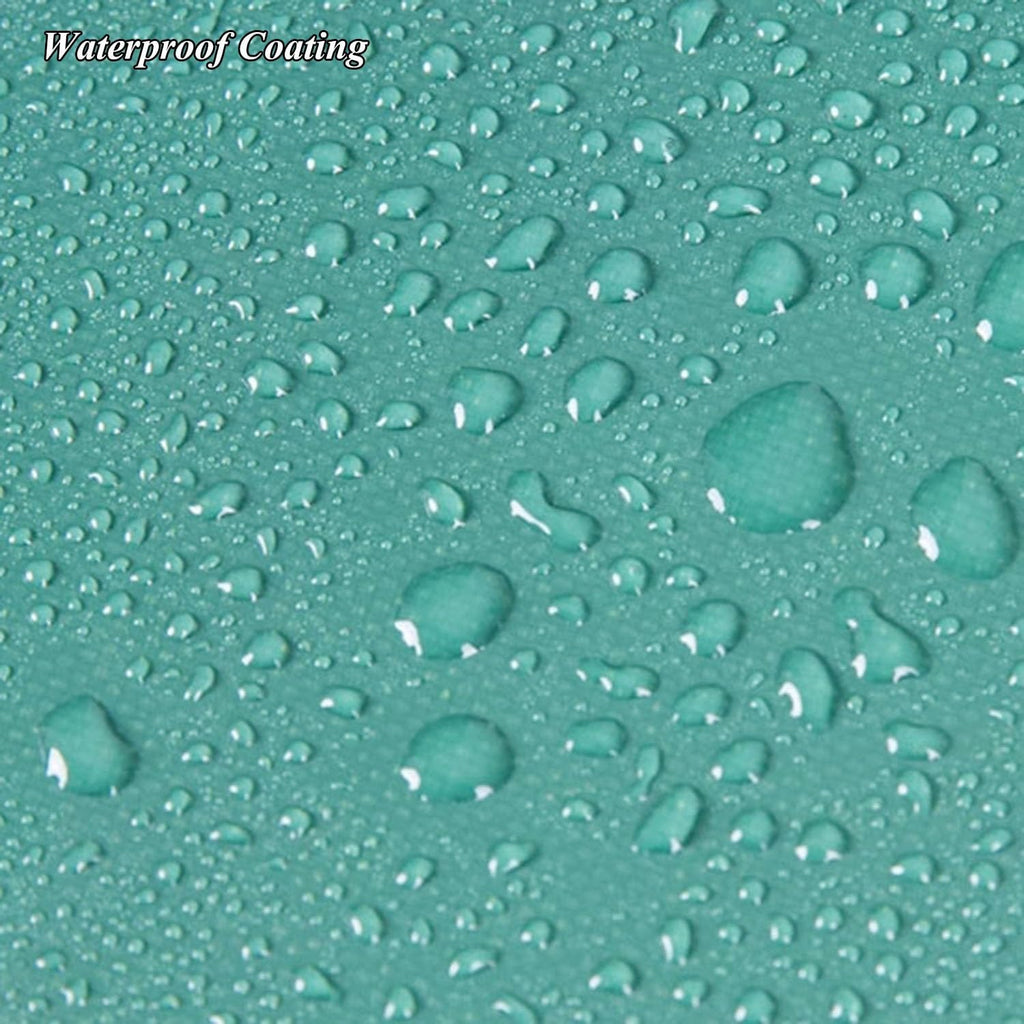 Home Tarp Cover Green Tarp Waterproof 4.5x6.6ft-39x39ft Poly Tarps with Grommets for Boat Pool Roof Outdoor Enclosure Porch Gazebo(24.3x33ft)