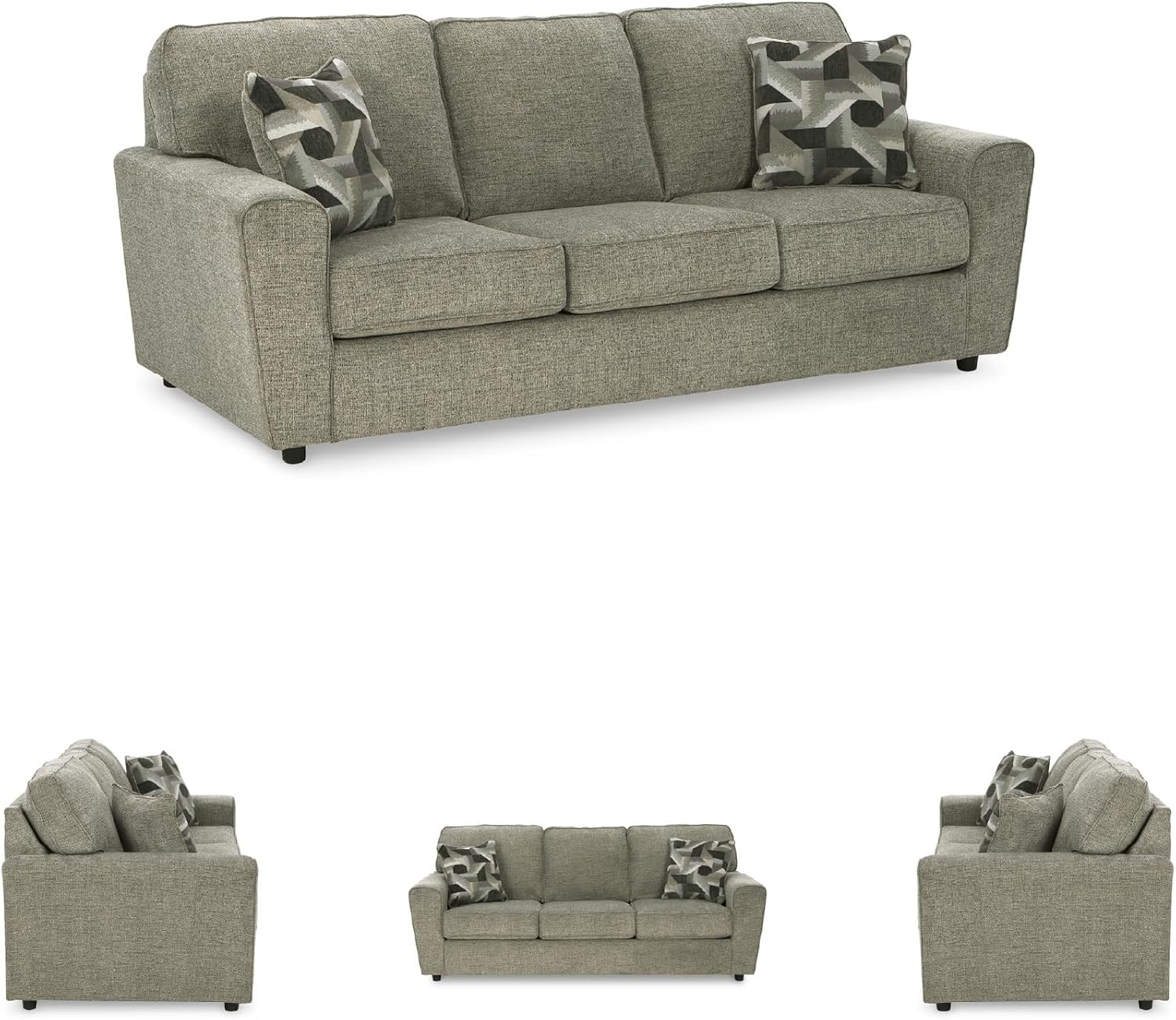 Signature Design by Ashley Cascilla Casual Sofa, Light Gray