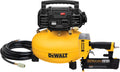DEWALT Pancake Air Compressor with 165 Max PSI and 2.6 CFM @ 90 PSI and 18 Gauge Brad Nailer Combo Kit