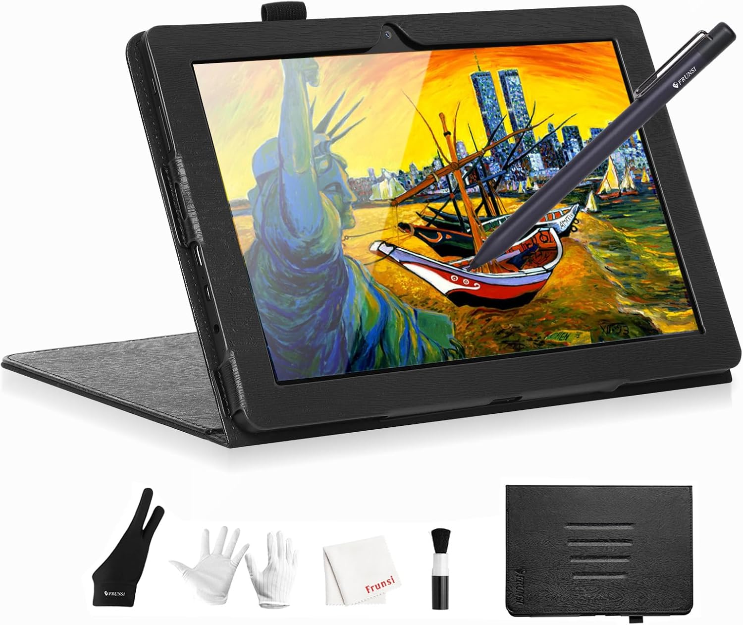 T8 Standalone Drawing Tablet with Screen,8 inch Screen, No Computer Needed,Stylus Pen,More Bonus,Drawing Apps Tutorials Pre-Installed,Best Gift for Beginner,Digital Artist,Designer