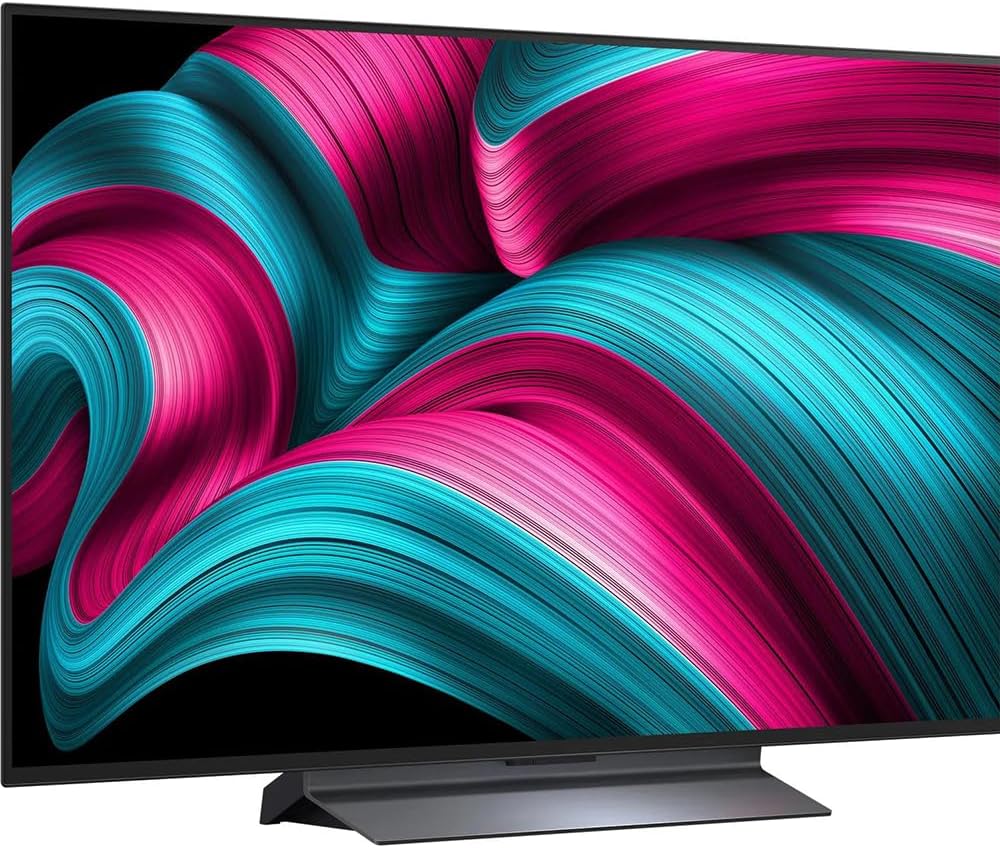 LG OLED48C5PUA 48' C5 OLED evo 4K UHD webOS TV 2025 Bundle with CPS Exclusive 26 Month Protection, 2X HDMI Cable, Wall Mount, Surge Adapter & Deco Gear Complete Home Theater Beginner's Guidebook