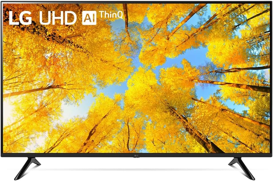 LG 55UQ7570PUJ 55 Inch 4K UHD Smart webOS TV Bundle with 2 YR CPS Enhanced Protection Pack