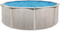 Aquarian Phoenix Round Above Ground Swimming Pool Only, 15' x 52' - Steel Frame with Galvanized Walls, Easy DIY Assembly for Outdoor or Backyard Setup, Accessories Sold Separately
