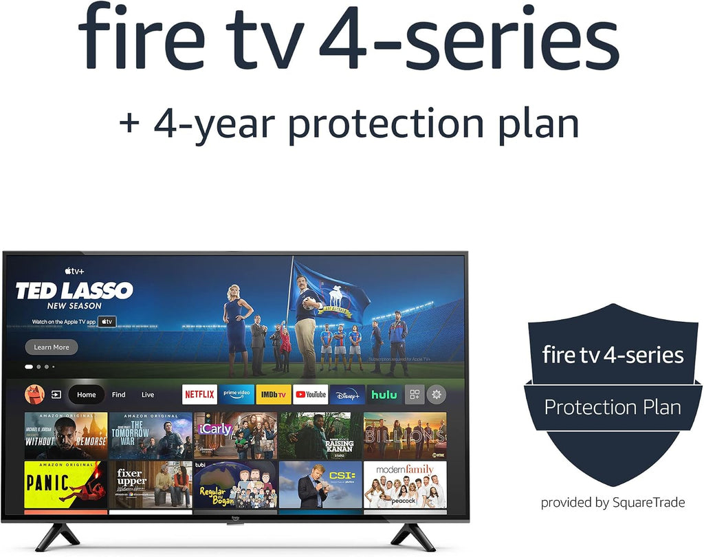 Amazon Fire TV 55' 4-Series, 4K UHD smart TV with 4-Year Protection Plan