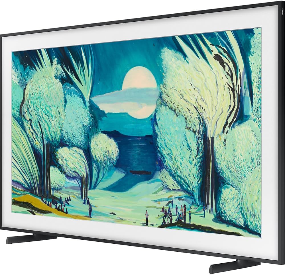 Samsung QN55LS03FAFXZA 55 inch The Frame LS03FA QLED 4K Art Mode Vision AI Smart TV 2025 (Renewed) Bundle with 6FT HDMI 2.0 Cable and CPS Exclusive 26 Month Protection Pack (BEACH-CPS-26M1500)