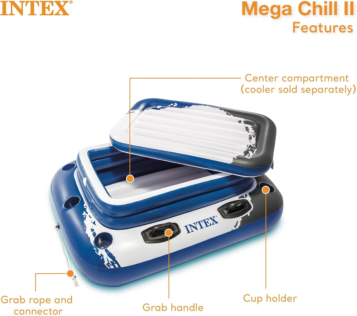INTEX 26377EH Ultra XTR 32ft x 16ft x 52in Above Ground Swimming Pool Set with Sand Filter Pump, Inflatable Lounge Pool Recliners (2-Pack) and Inflatable Cooler