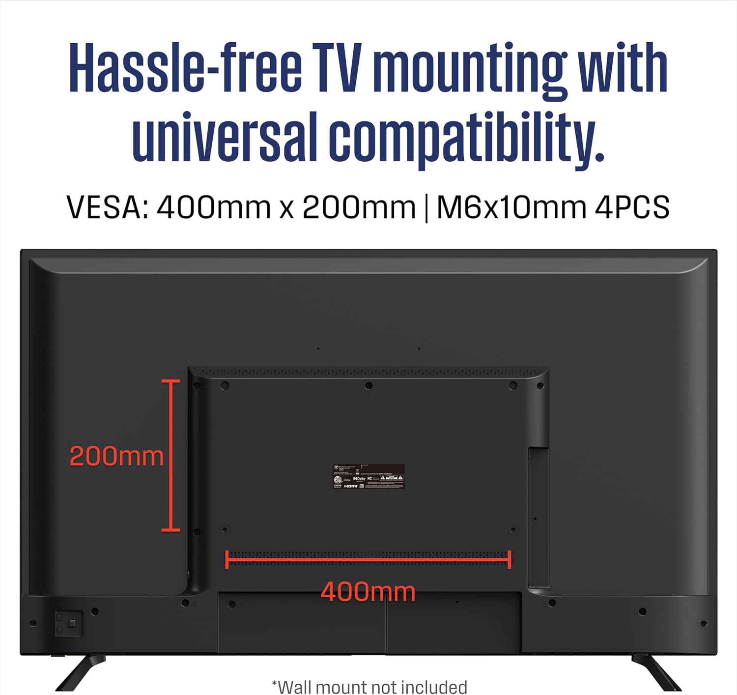 Westinghouse 43-inch Smart TV, FHD 1080P Xumo TV w/Voice Remote, Flat Screen Television w/Dolby Atmos, Bluetooth, Apple AirPlay, Wi-Fi & Mobile Connectivity