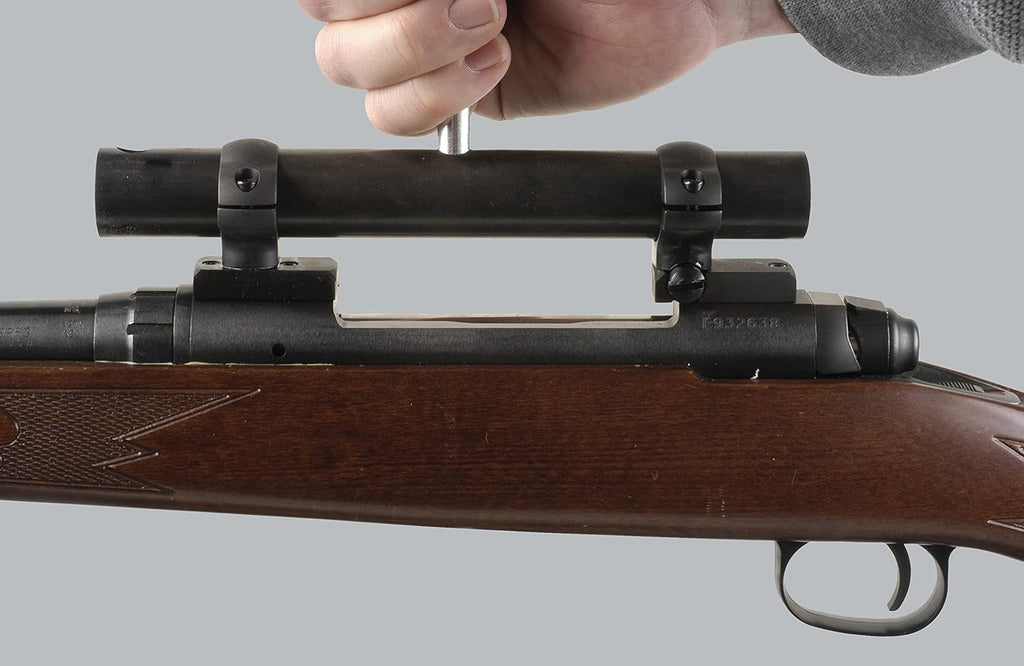 Wheeler Engineering Scope Mounting Kit with Fat Wrench, Reticle Leveling System, Bore Sighter, and Storage Case, for Scope Intallation and Alignment