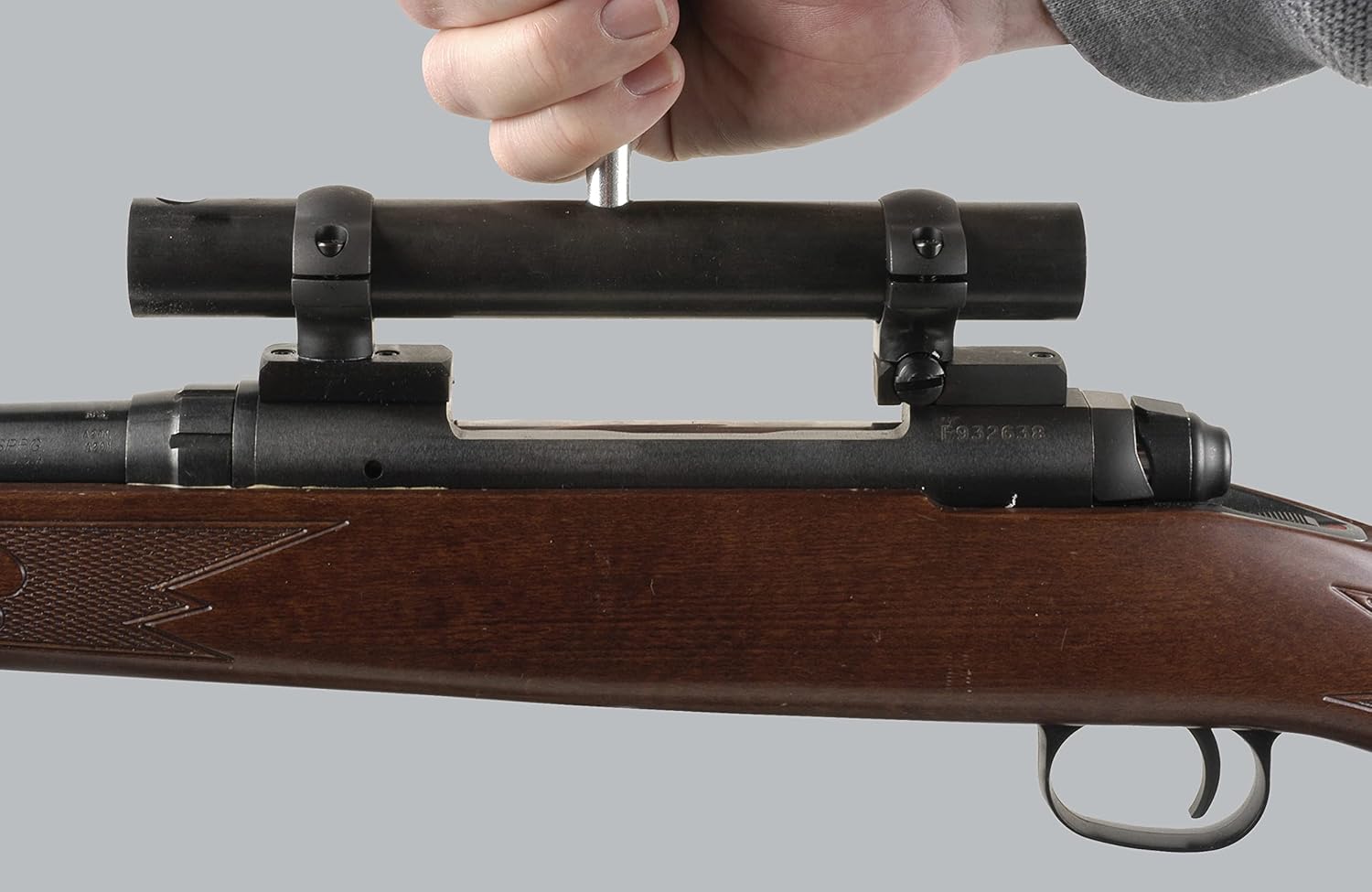Wheeler Engineering Scope Mounting Kit with Fat Wrench, Reticle Leveling System, Bore Sighter, and Storage Case, for Scope Intallation and Alignment