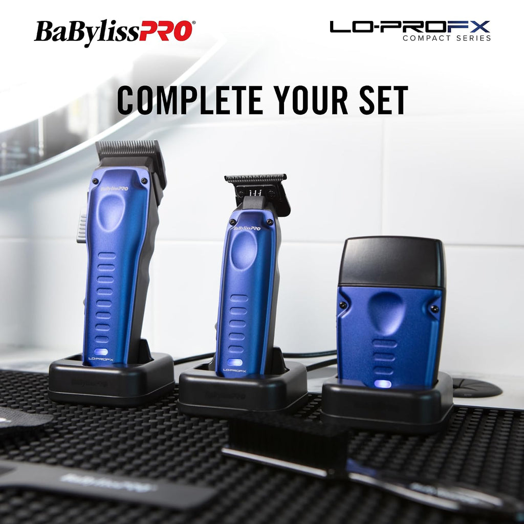BaBylissPRO High-Performance Compact LO-PROFX Trimmers for Men