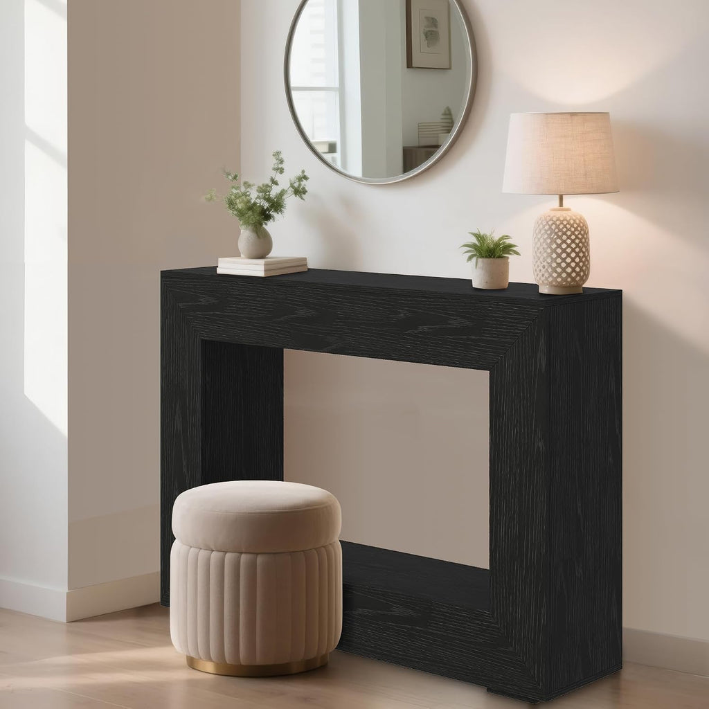 47 in Farmhouse Entryway Table, Farmhouse Console Table, Storage Rustic Sofa Tables for Hallway, Foyer, Living Room, Bedroom