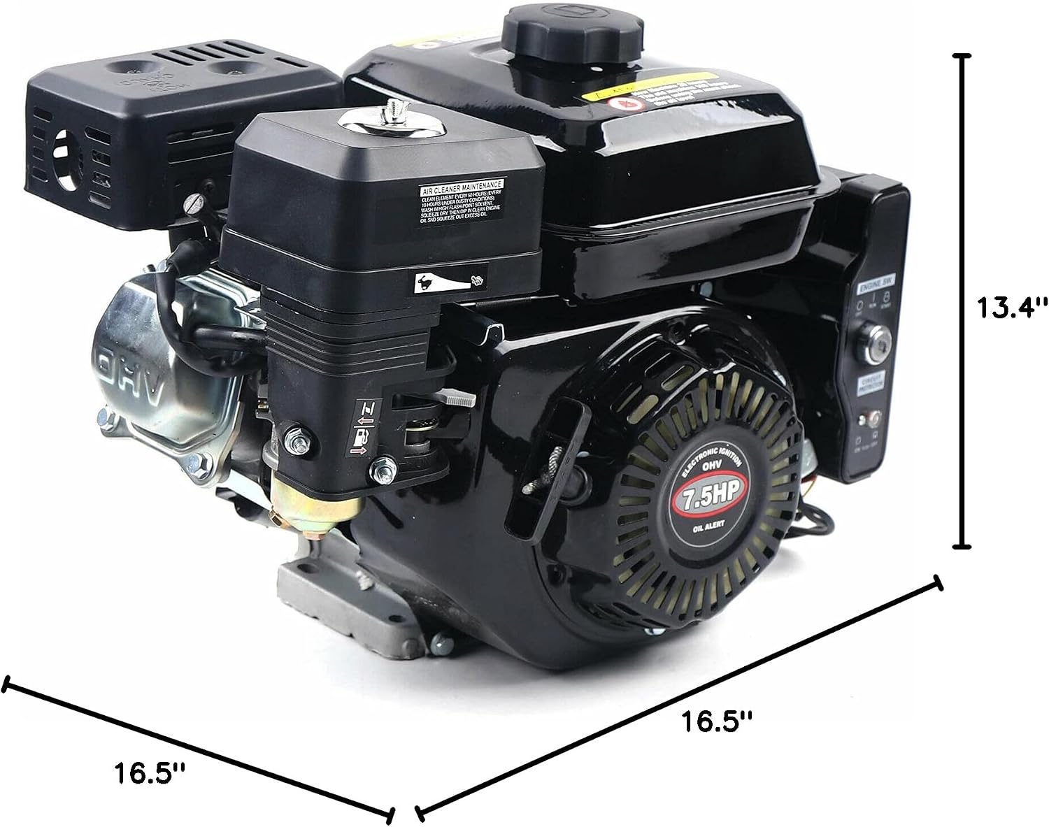 212CC 4 Stroke start Engine Motor 7.5HP Go Kart Log Splitter Gas Engine Motor OHV