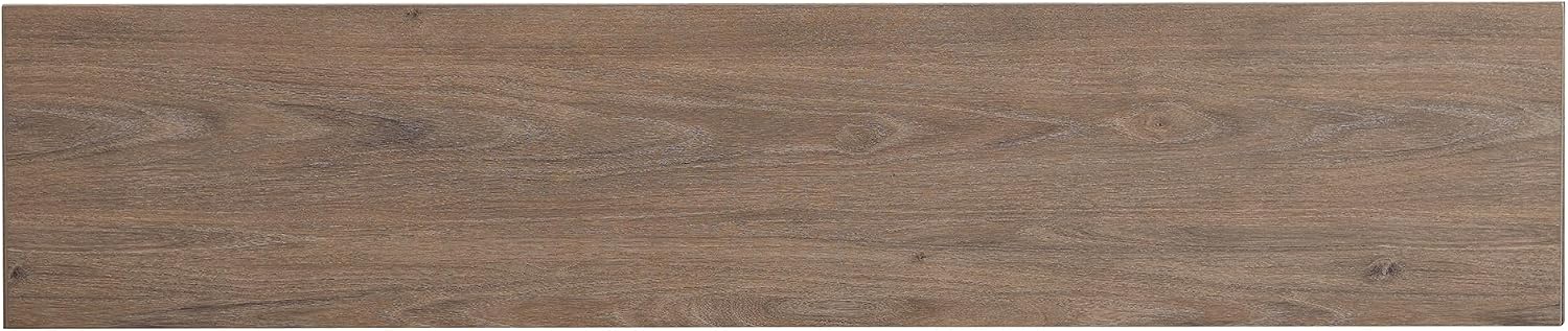 Henn&Hart 56' Fluted Wooden Rectangular Console Table Ribbed Entryway Table, Sofa Table for Entryway, Living Room, Couch, Hallway, or Office, Weathered Gray