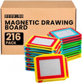 Bedwina Magnetic Drawing Board for Kids - (Pack of 216) Erasable Doodle Sketch Tablet and Travel Drawing Pad for Boys and Girls, Birthday Party Favors and Party Stocking Stuffers for Kids