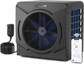 MICOE 18000 BTU Swimming Pool Heat Pump, Pool Heater for Above Ground & Inground Pools, Heating and Cooling up to 5,500 Gallons, High Efficiency COP 4.88, App Control, Titanium Heat Exchanger