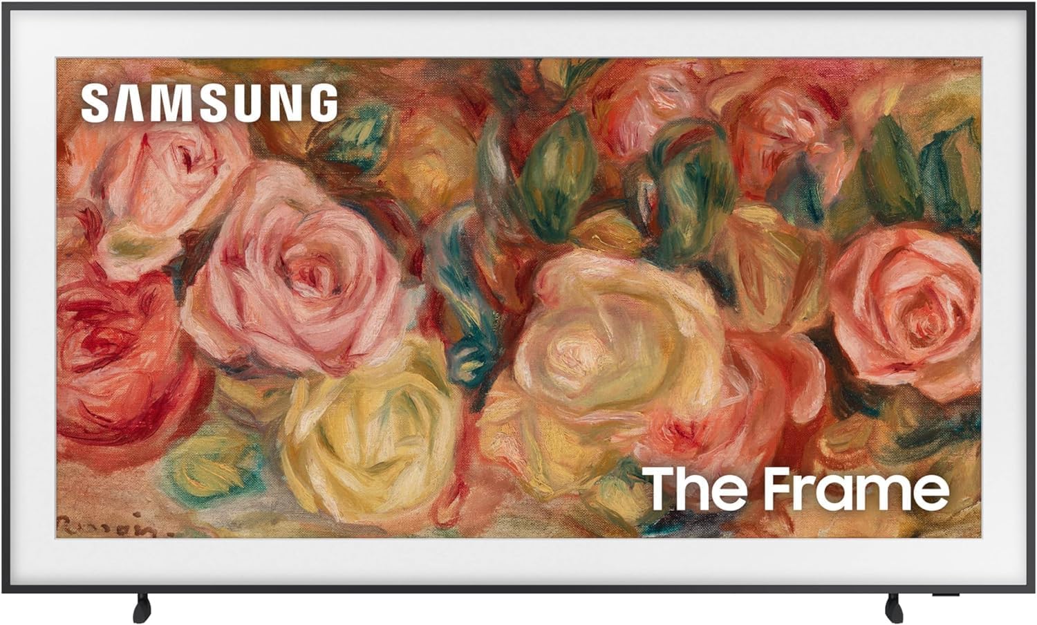 Samsung (Refurbished 75-in LS03D The Frame Lifestyle Smart TV - QN75LS03DAFXZA (2024) (Renewed)
