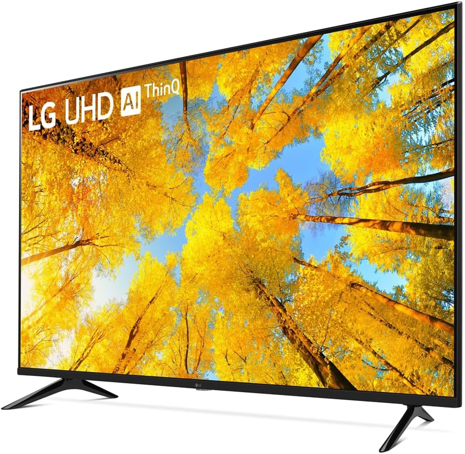 LG 55UQ7570PUJ 55 Inch 4K UHD Smart webOS TV Bundle with 2 YR CPS Enhanced Protection Pack