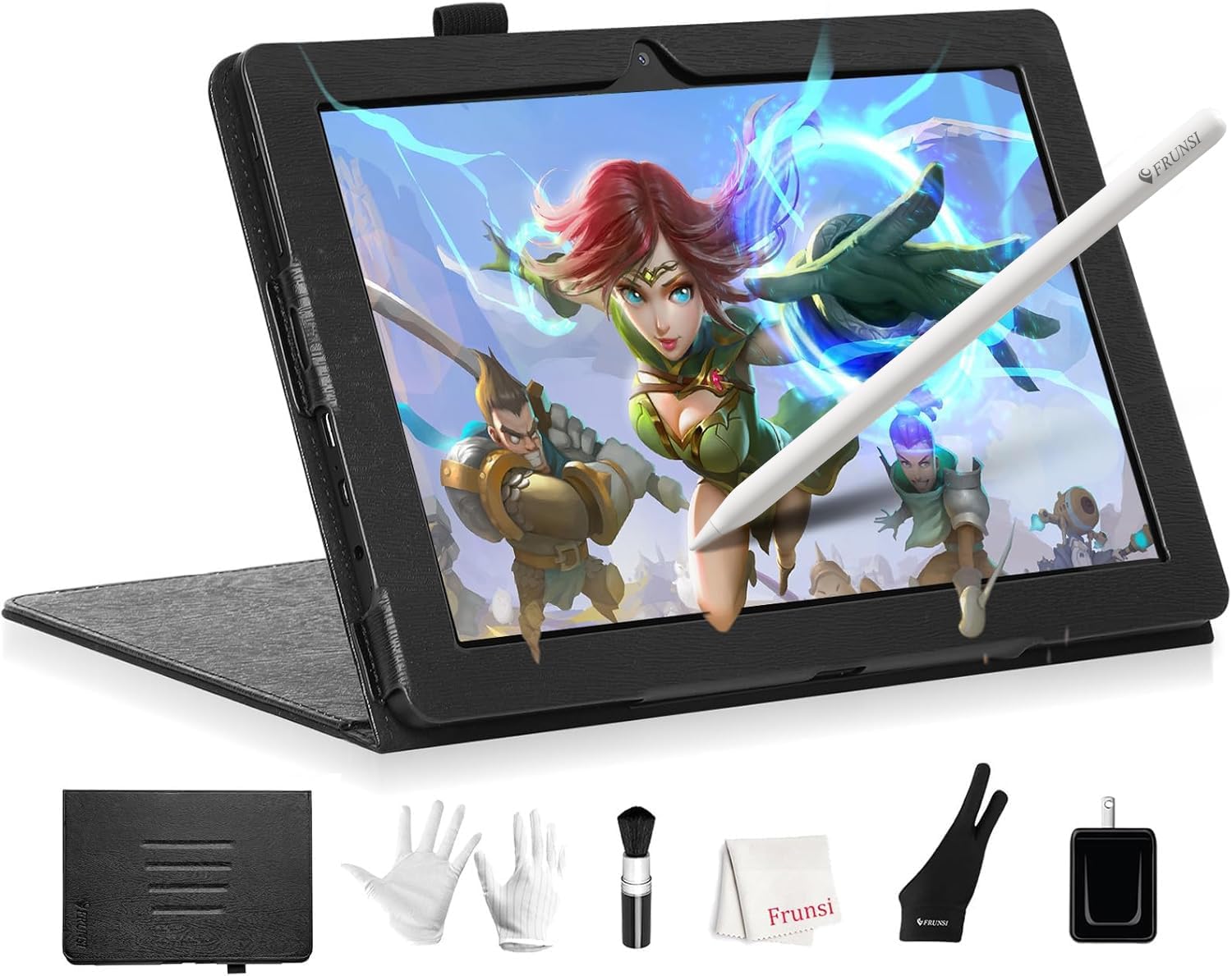 T8 Drawing Tablet No Computer Needed,8 inch FHD Display,Octa-Core CPU,Pre-Installed Drawing Apps & Tutorials,More Bonus Items for Beginners, Artists, Students