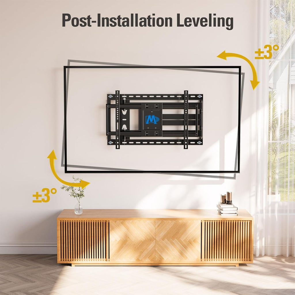 Mounting Dream Long Arm TV Wall Mount for 42-94 Inch TVs, 40'' Long Extension TV Mount Bracket with Swivel & Tilt, Full Motion Wall Mount Fits 16',18', 24' Studs, Max VESA 800x400mm, Up to 150lbs