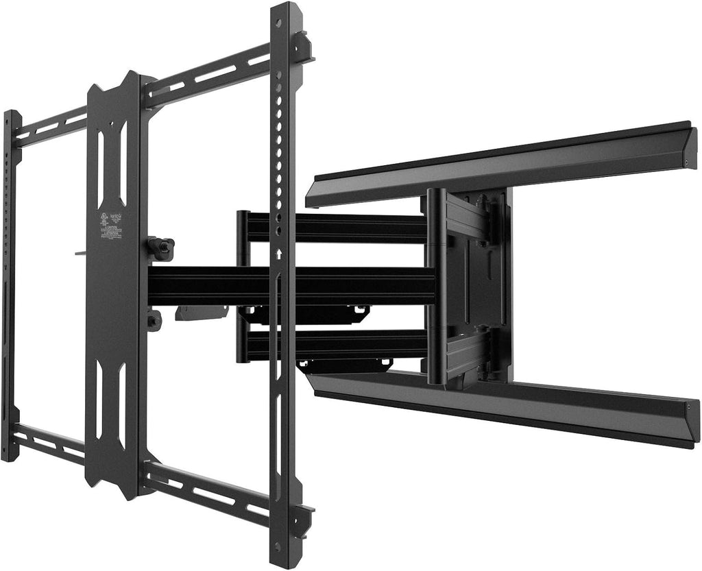 Samsung QN83S90FAEXZA 83 Inch 4K OLED Smart TV with a Kanto PMX700 Pro Series Full Motion Dual Stud Mount (2025)
