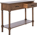 Safavieh Home Collection Peyton Brown 2-Drawer Console Table CNS5704C