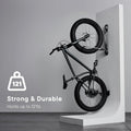 Steadyrack Proflex Fat Bike Rack - Vertical Wall Mount Bike Storage for Home - Roll-in Roll-Out System - Space-Saving Pivot – Fits Fat, Plus, Cruisers, Fender - Includes GearMate SteadySpine - 2 Pack