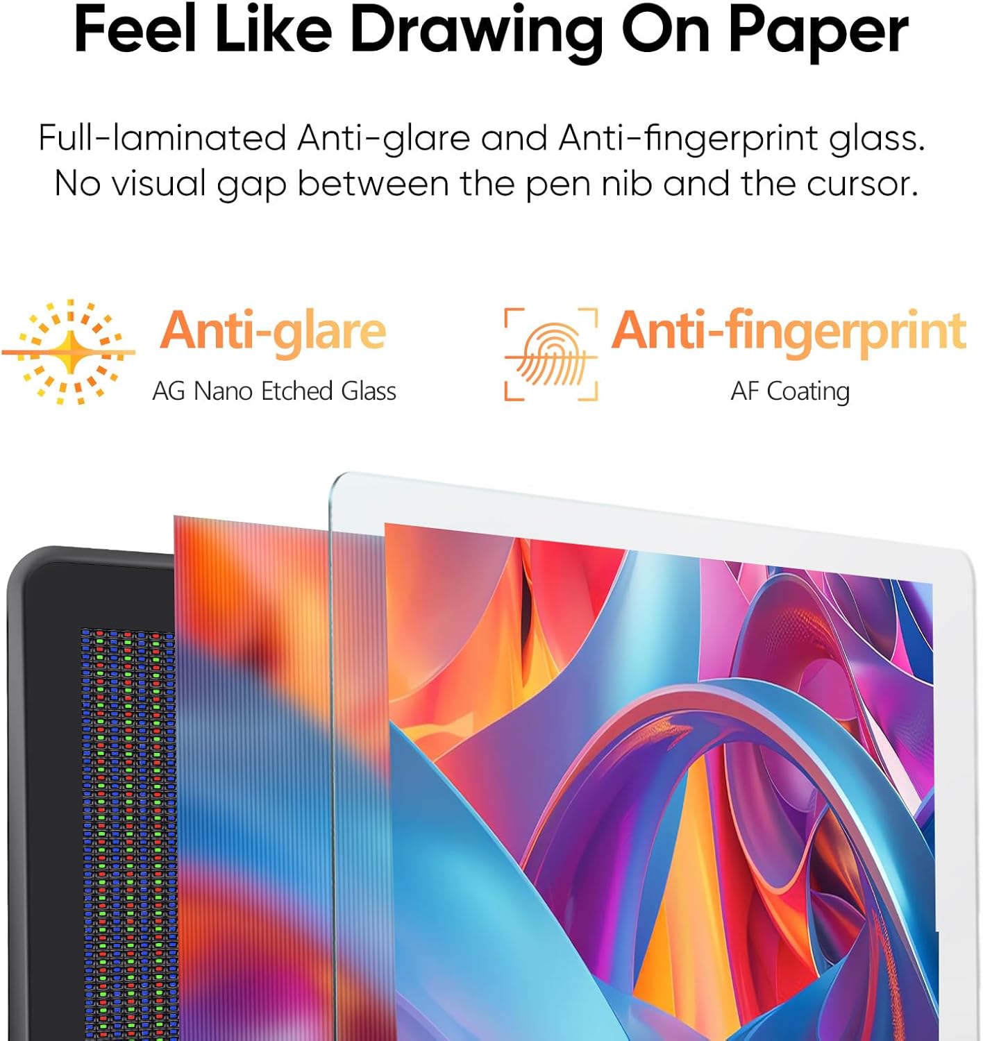 XPPen Artist Pro 22 Gen2 2.5K QHD Drawing Tablet with Screen, 16384 Pen Pressure Stylus Graphic Tablet with Wireless Keydial, 99% Adobe RGB, △E<1, ADS-IPS Pen Display with Full Laminated Screen 21.5'