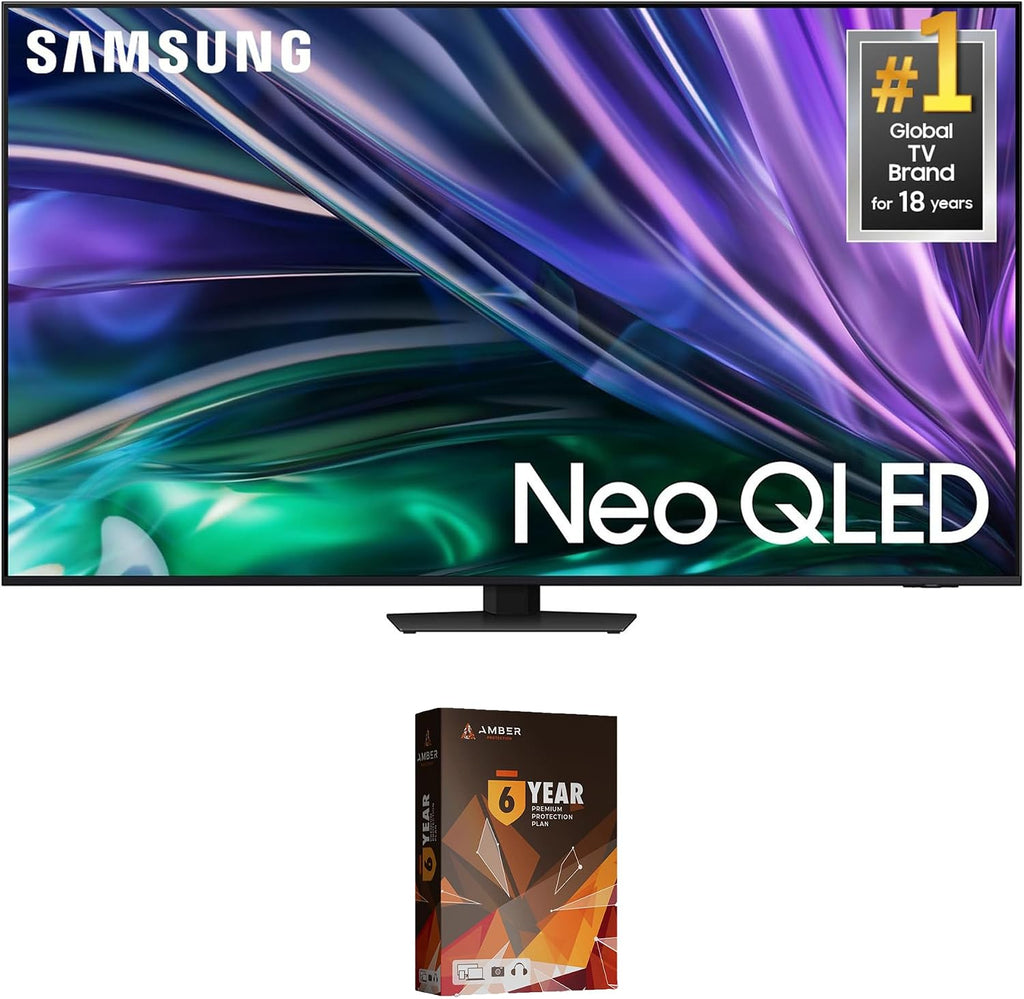 Samsung QN75QN85DBFXZA 75 Inch Neo QLED 4K Smart TV with Dolby Atmos and 6 Year Amber Protection Plan (2024)