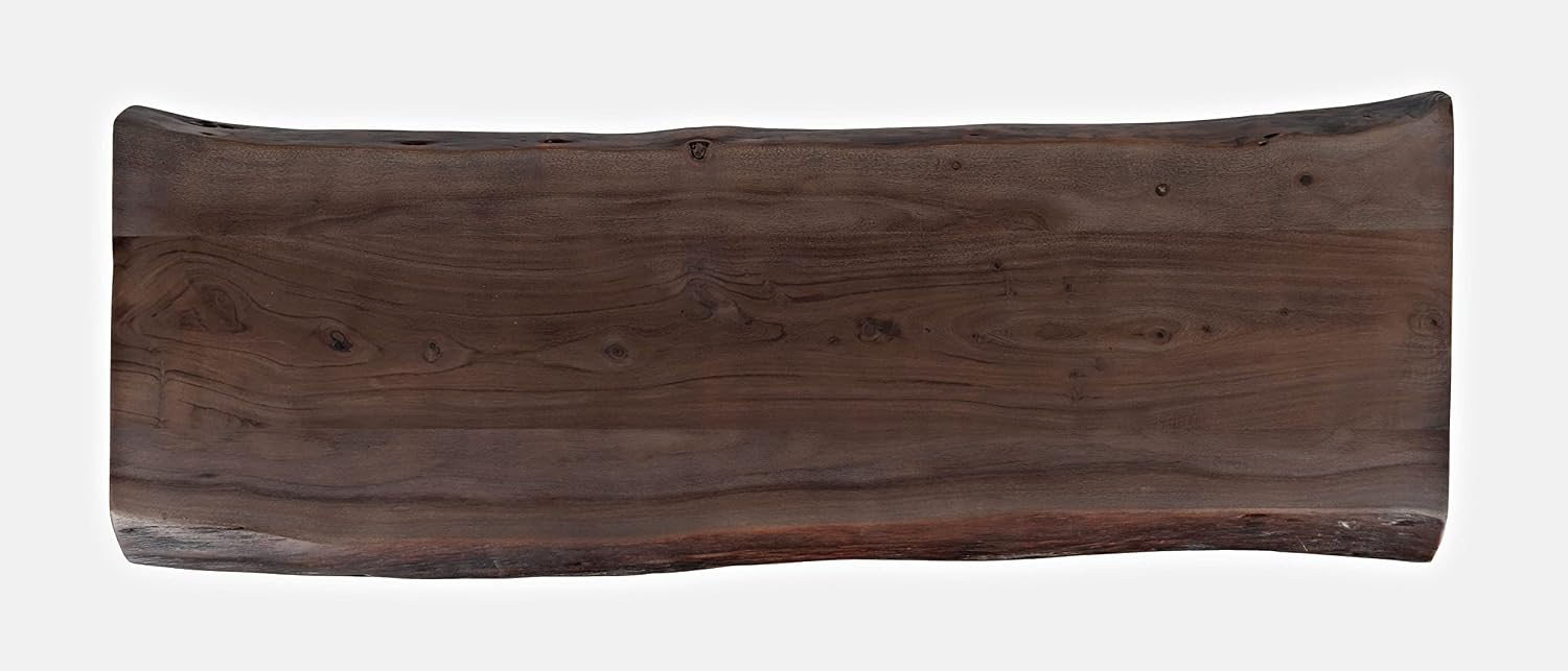 Jofran Nature's Edge Solid Acacia Sofa Console Table, Slate