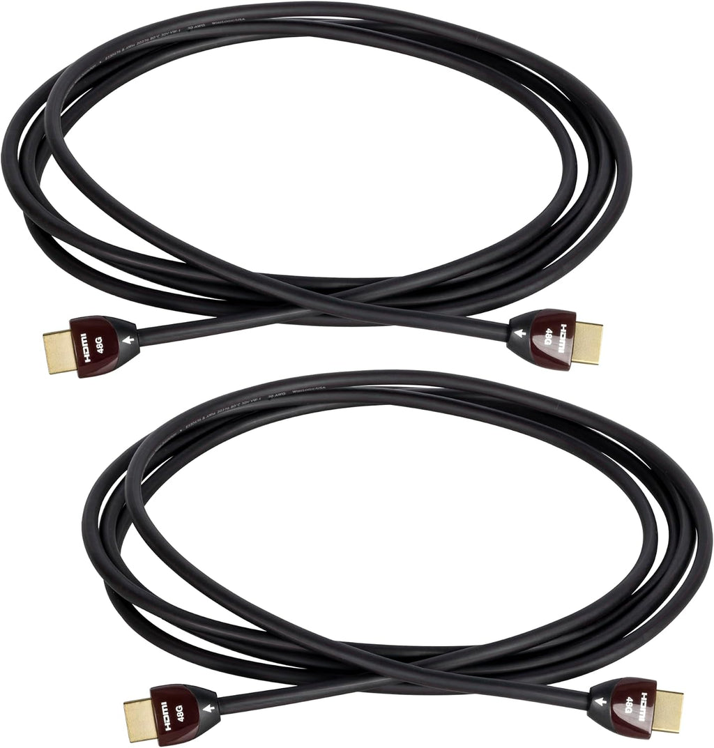 Samsung QN48S90FAEXZA 48 Inch 4K OLED Smart TV with a WireLogic Ruby 8ft Ultra High Speed 4K-8K-10K HDMI Cable (2025)