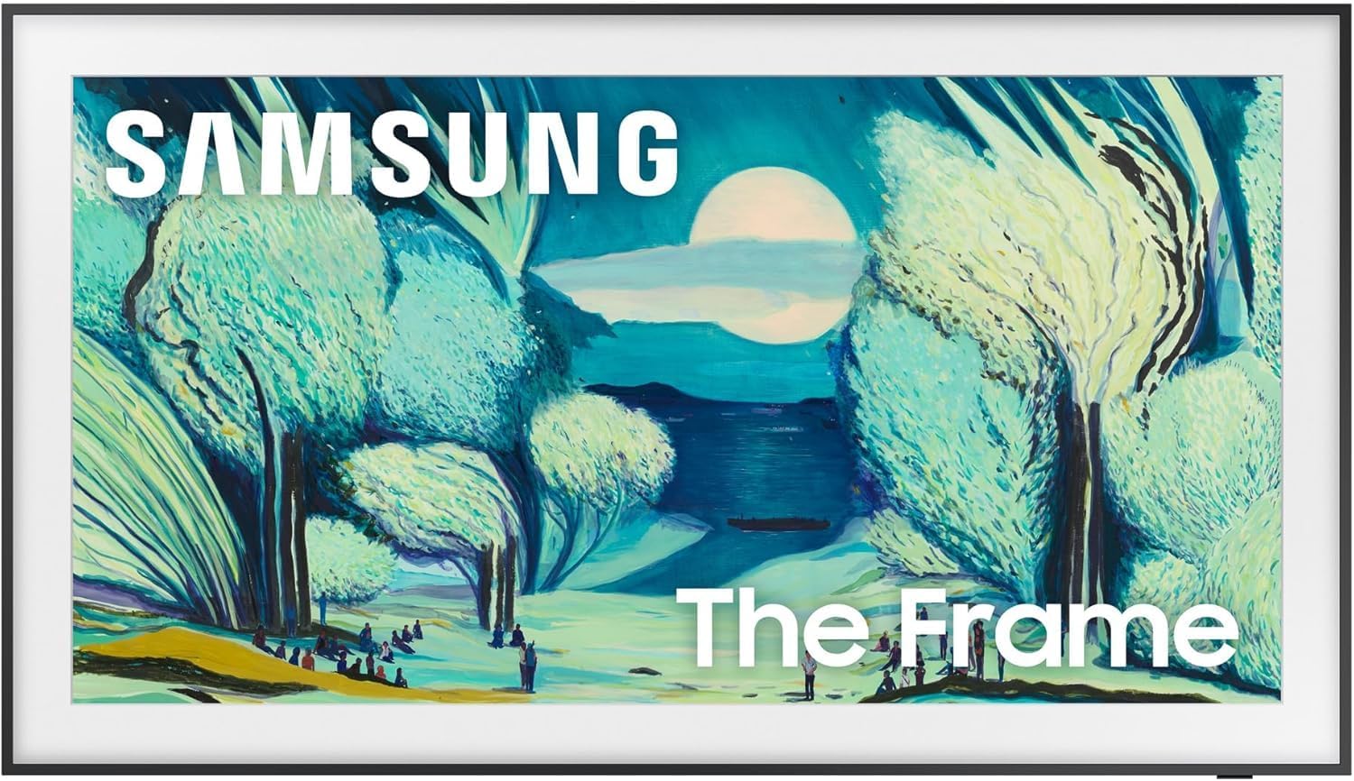 Samsung 55-Inch Class The Frame LS03F 4K QLED Smart TV (2025 Model) + Includes Brown Bezel Value $149 - VGSCFA55BWB