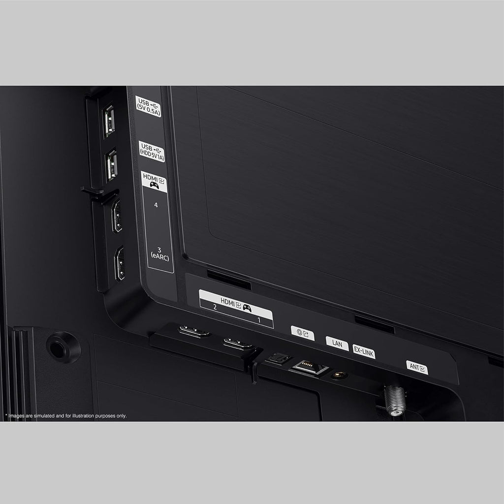 SAMSUNG 77-Inch Class OLED 4K S90C Series Quantum HDR, Dolby Atmos Object Tracking Sound Lite, Ultra Thin, Q-Symphony 3.0, Gaming Hub, Smart TV with Alexa Built-in (QN77S90C, 2023 Model)