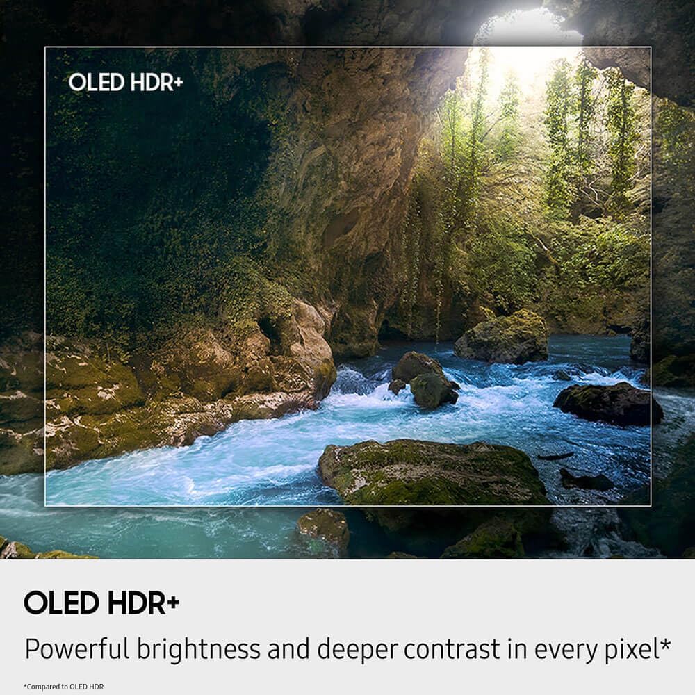 Samsung (Refurbished 55-Inch Class OLED 4K S90D Series HDR+ Smart TV (QN55S90D, 2024 Model) (Renewed)