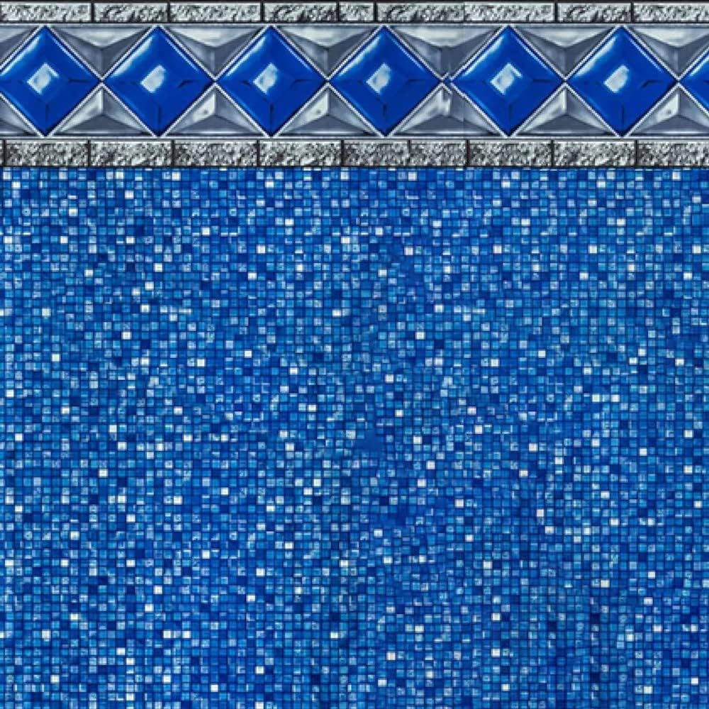 Swimline Unibead Pool Liner for Above Ground Pools, Caribbean, 12 x 24 (Oval), 54 Inch Wall, 25 Gauge