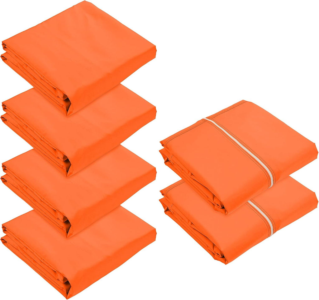 InstaHibit 6 Pack Side Wall for 10x20 Ft EZ Pop Up Canopy Tent UV50+ Zipper 550D (Sidewall Only)