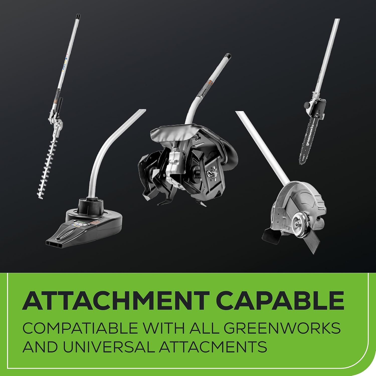 Greenworks 40V Brushless String Trimmer (Attachment Capable) + Brushless Blower Combo Kit, 4.0Ah Battery and Charger Included