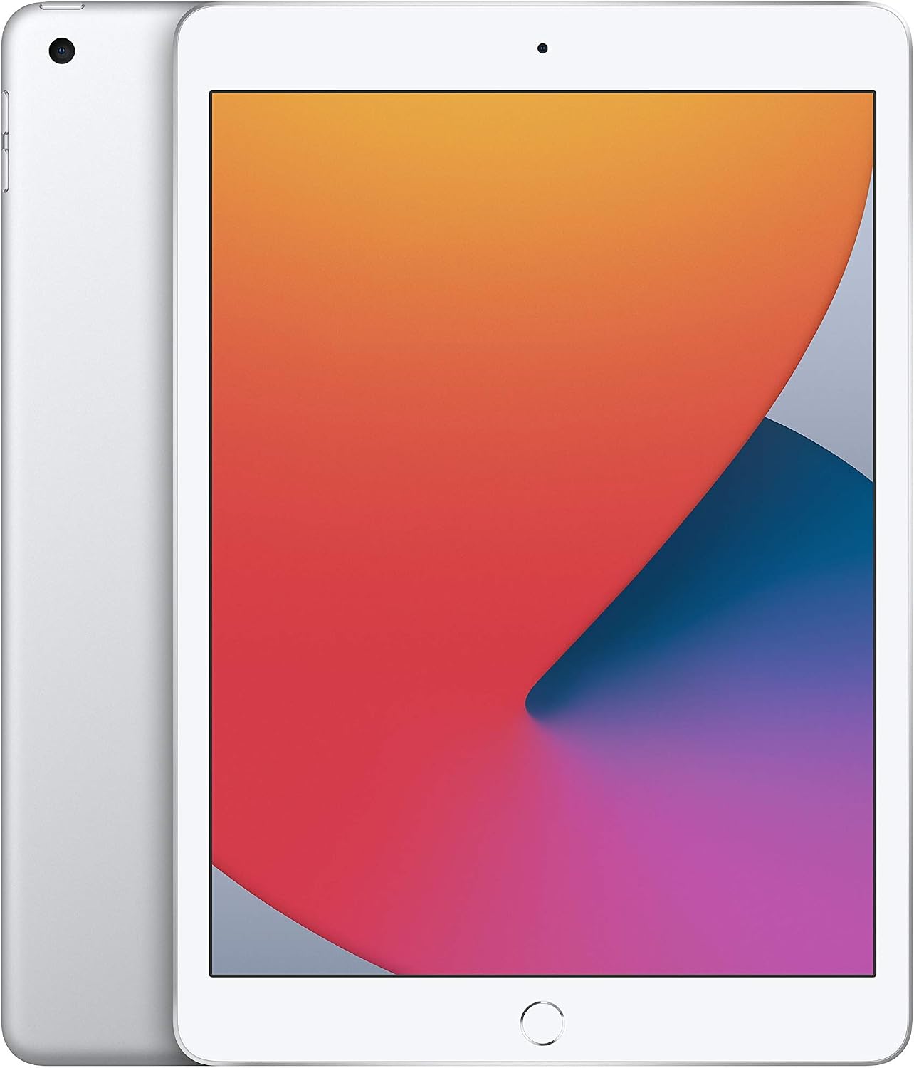Apple 2020 iPad 10.2-inch, Wi-Fi, 128GB - Silver (Renewed)