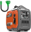 NOVUS 2300W Inverter Generator with CO and 15 Amp to 30 Amp RV Adapter Bundle