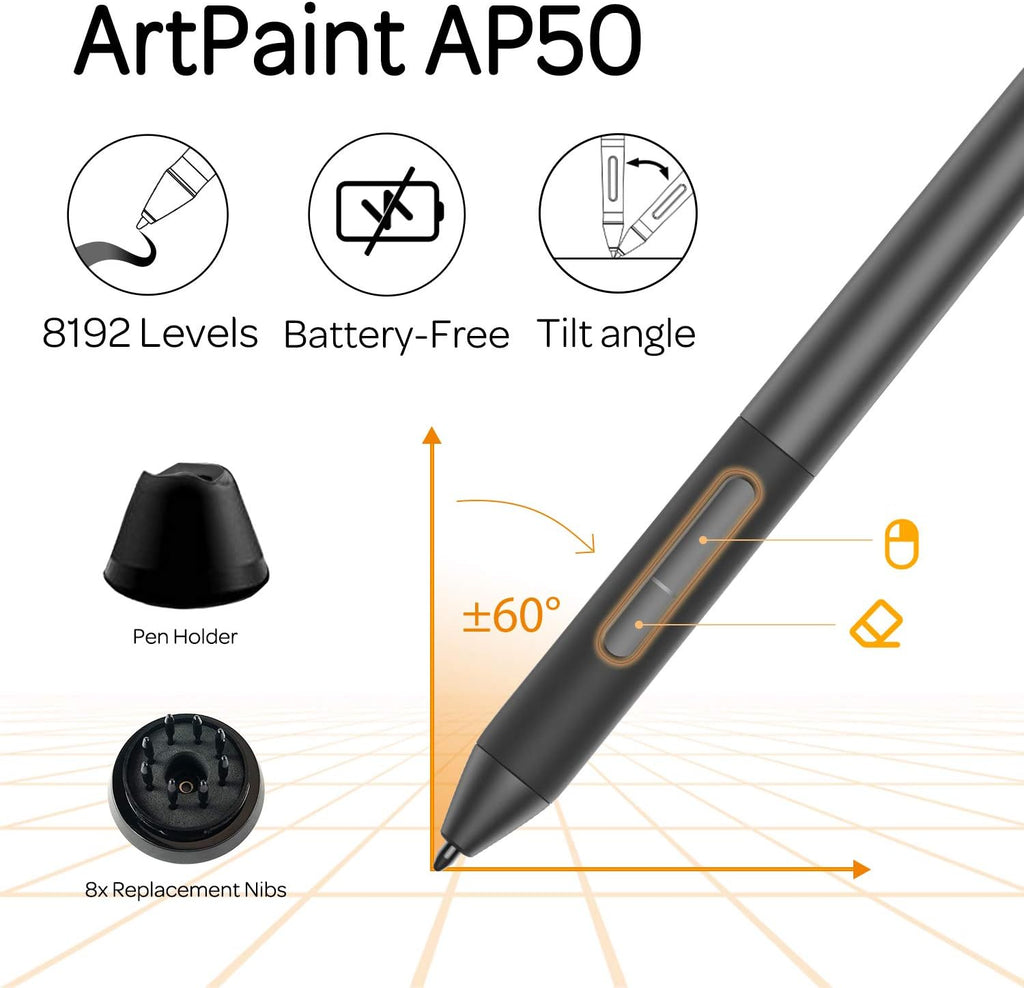 GAOMON PD156Pro - 15.6' Drawing Tablet with Screen Full-Laminated 120% sRGB Pen Display with Dial Key & 10 Hotkeys, Battery-Free Stylus Art Tablet for Digital Drawing, Anime, Sketch, Graphic Design