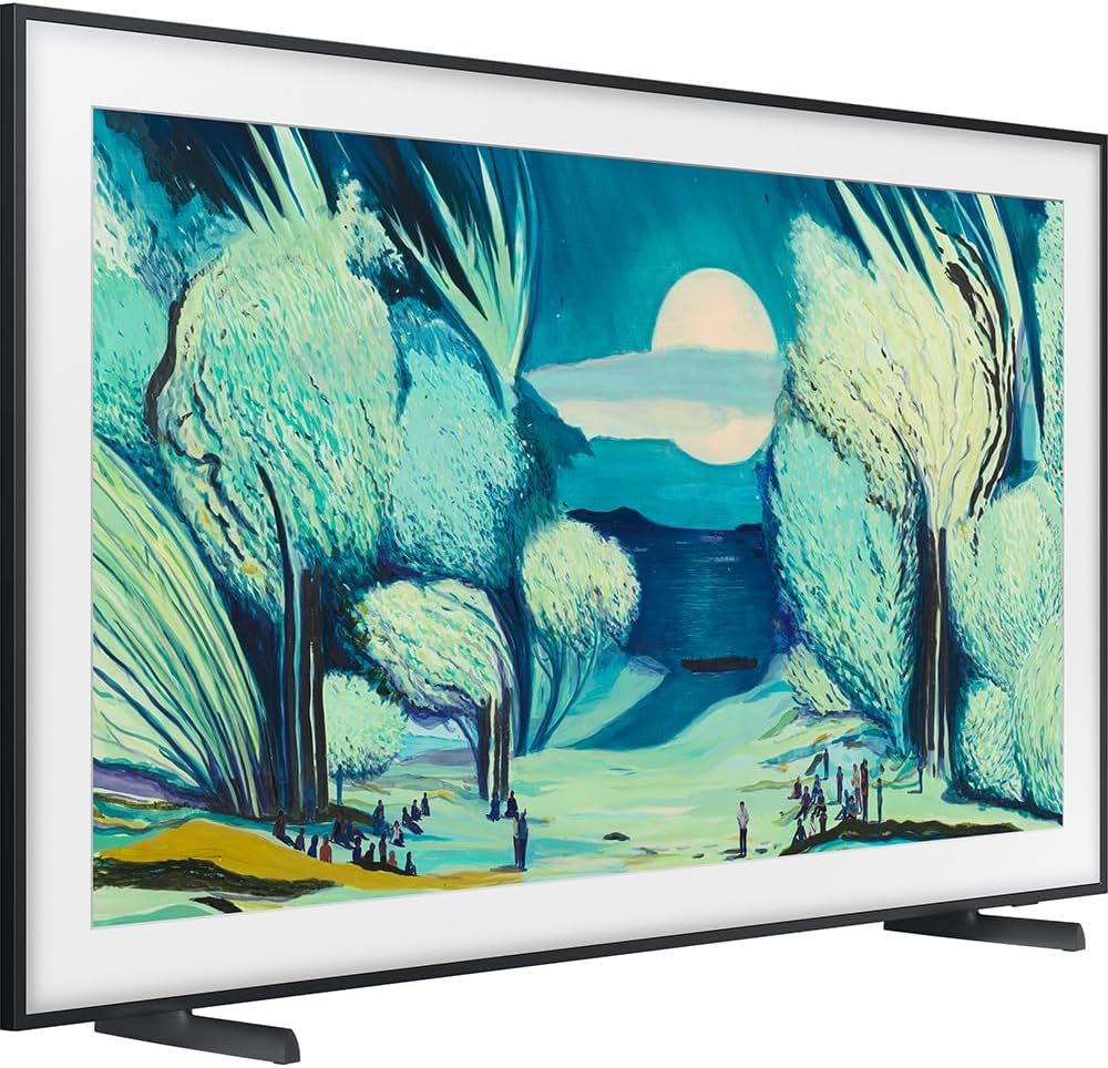 Samsung QN55LS03FAFXZA 55 inch The Frame LS03FA QLED 4K Art Mode Vision AI Smart TV 2025 (Renewed) Bundle with 6FT HDMI 2.0 Cable and CPS Exclusive 26 Month Protection Pack (BEACH-CPS-26M1500)
