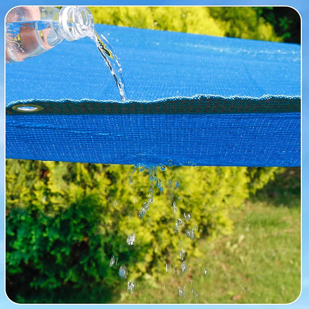 Shade Cloth with Grommets Balcony Covers UV Resistant Shade Sunblock Net Shade Cloth for Greenhouse,Parking Shed, Garden Yard or Kennel(52x56ft(16x17m))
